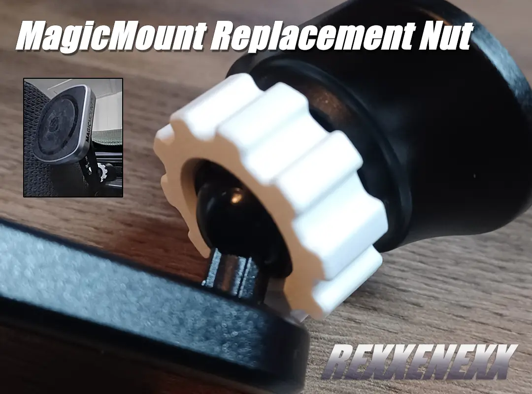MagicMount Replacement Nut — modelo 3D