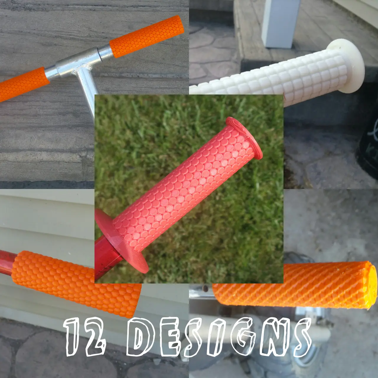 Bike Grips #Tinkerfun — modelo 3D