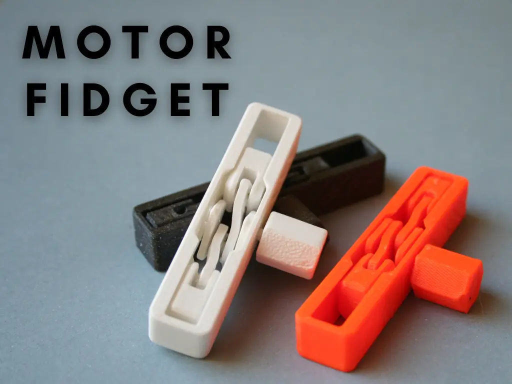 Motor Fidget // Print-In-Place — modelo 3D