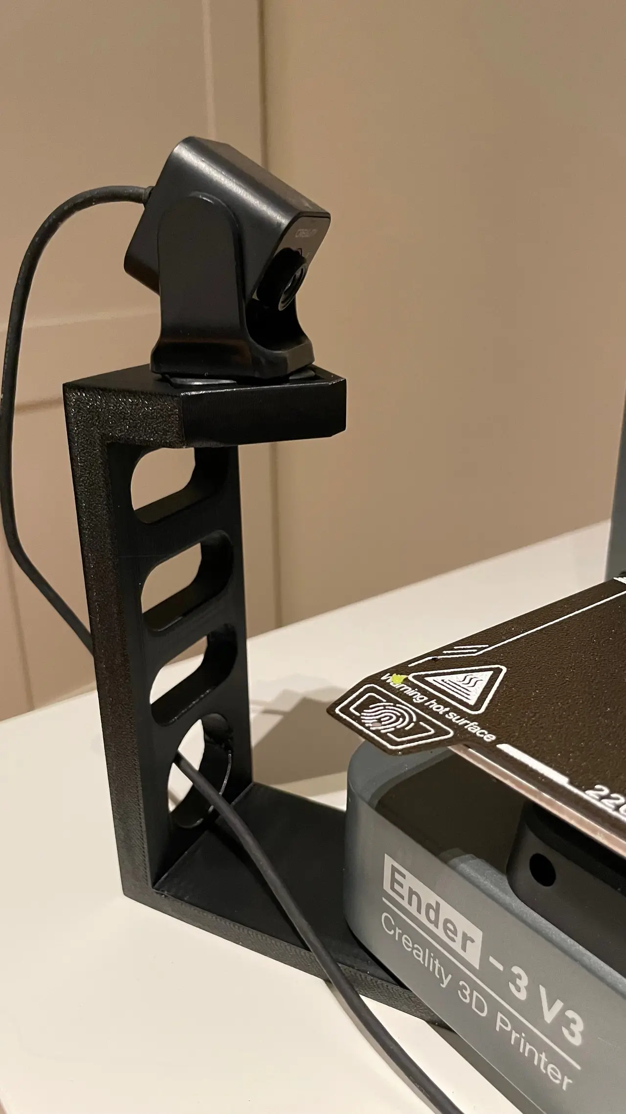 Simple Creality nebula camera mount — modelo 3D