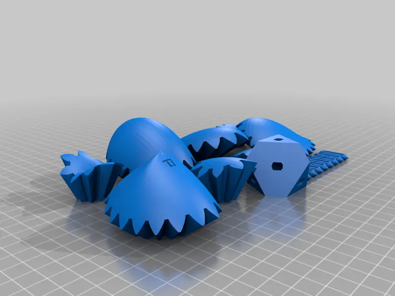 Three Heart Gears — modelo 3D