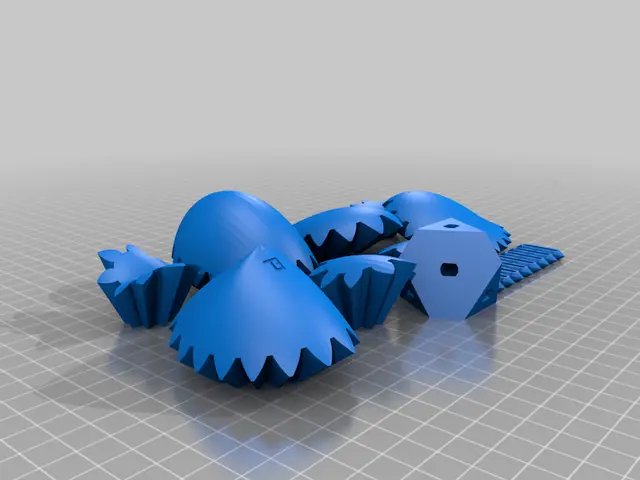 Three Heart Gears — modelo 3D