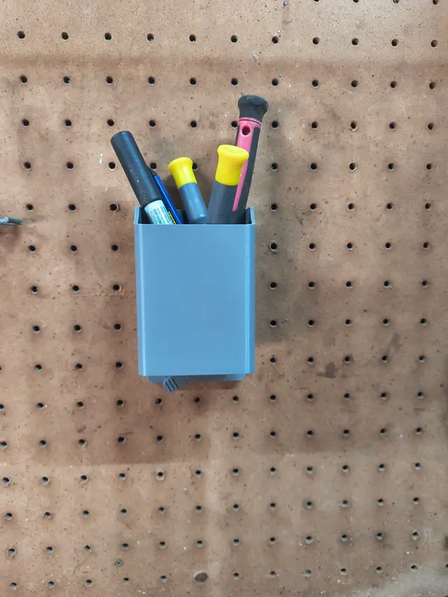 QuickDock Grab Bin – Locking, Removable Bins — modelo 3D