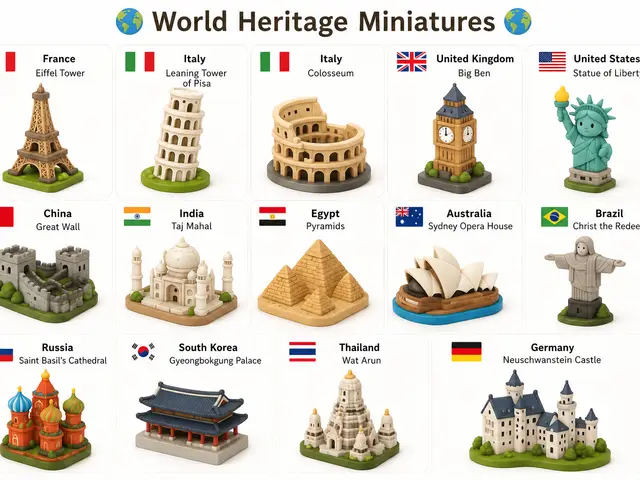 World Heritage Miniatures — modelo 3D