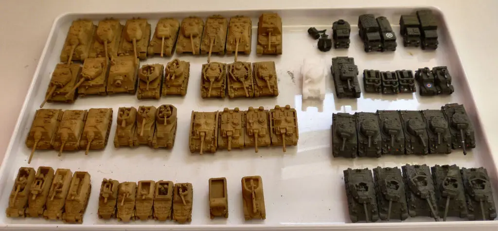 1:200 Tanks and Vehicles, 1944-45 — modelo 3D