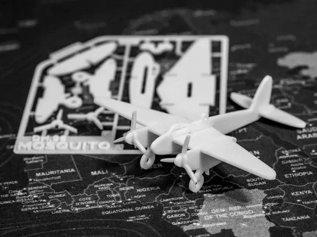 DH.98 Mosquito Kit Card — modelo 3D