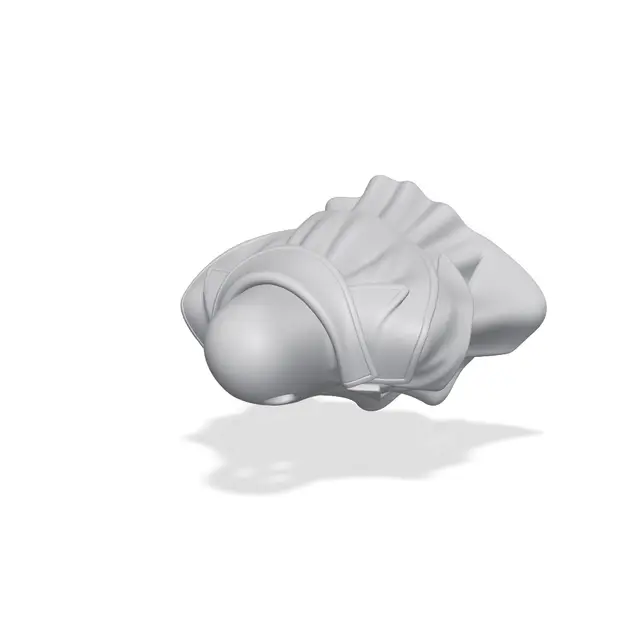 ghost with jacket — modelo 3D