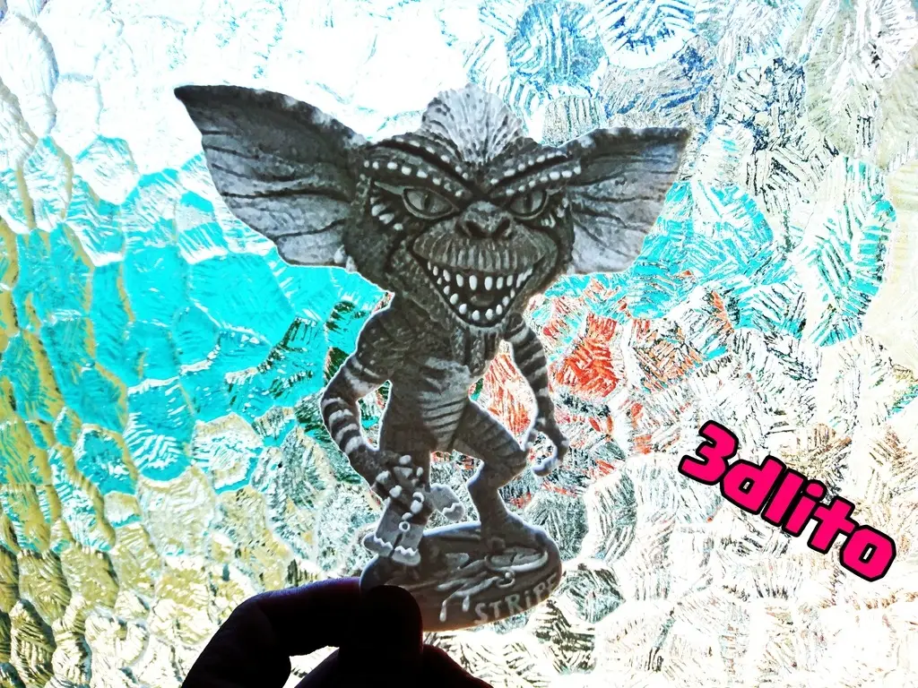 Gremlin lithophane — modelo 3D