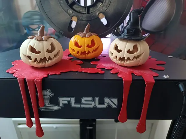 Halloween Pumpkin (Easy-To-Print Version) — modelo 3D