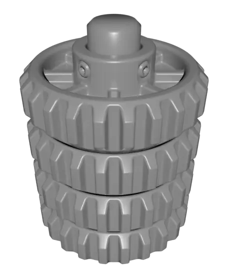 The Impossible Gear Fidget — modelo 3D