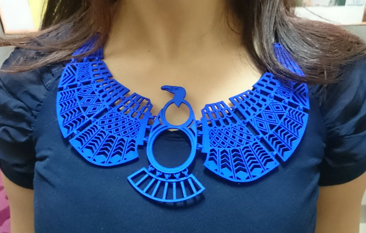 Egyptian necklace — modelo 3D