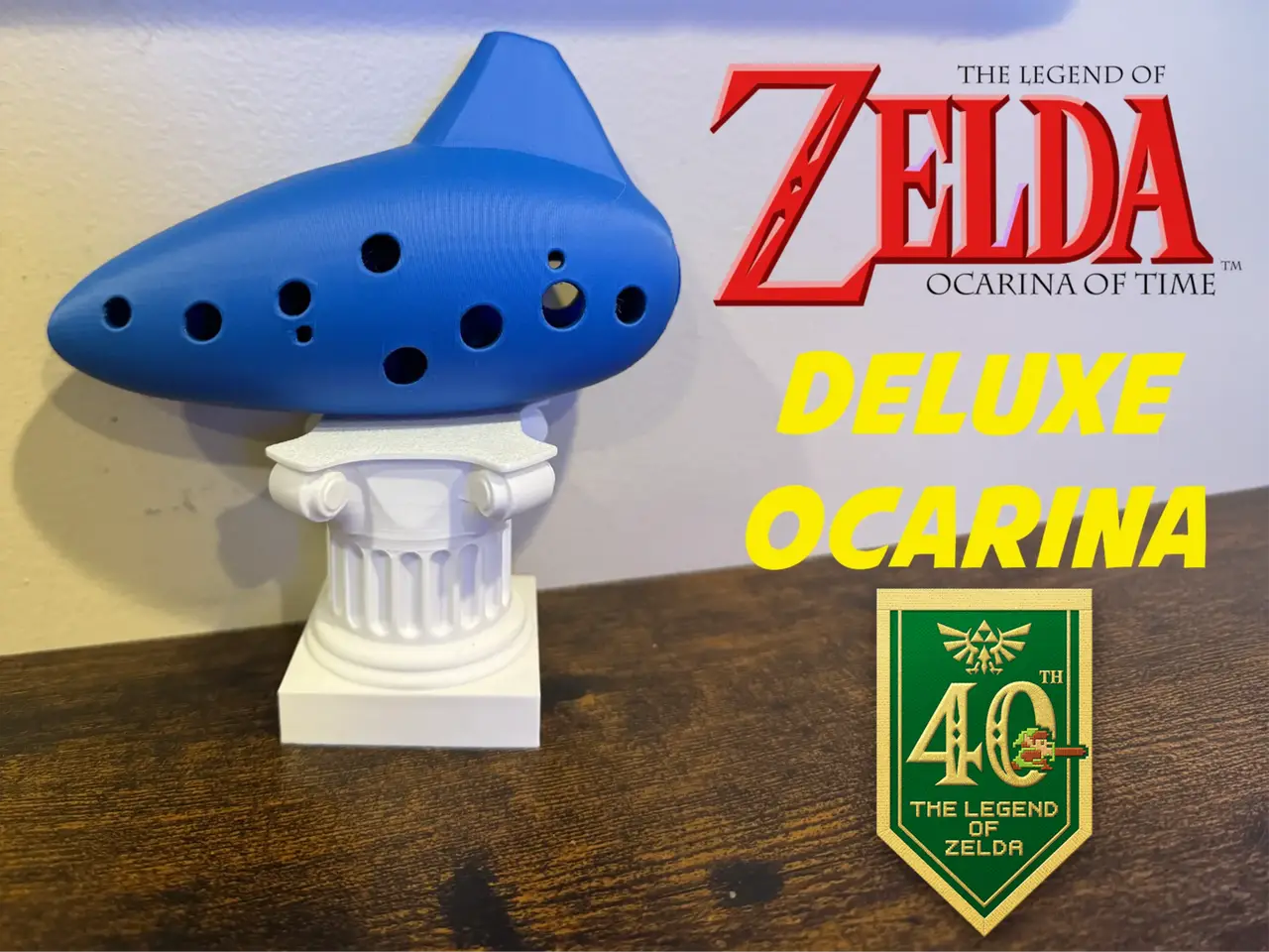 Deluxe Ocarina - Fully Playable — modelo 3D