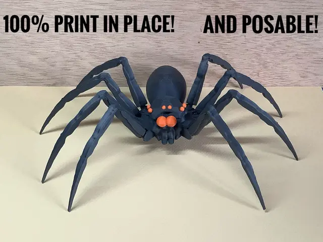 Spider: print in place AND tight! — modelo 3D