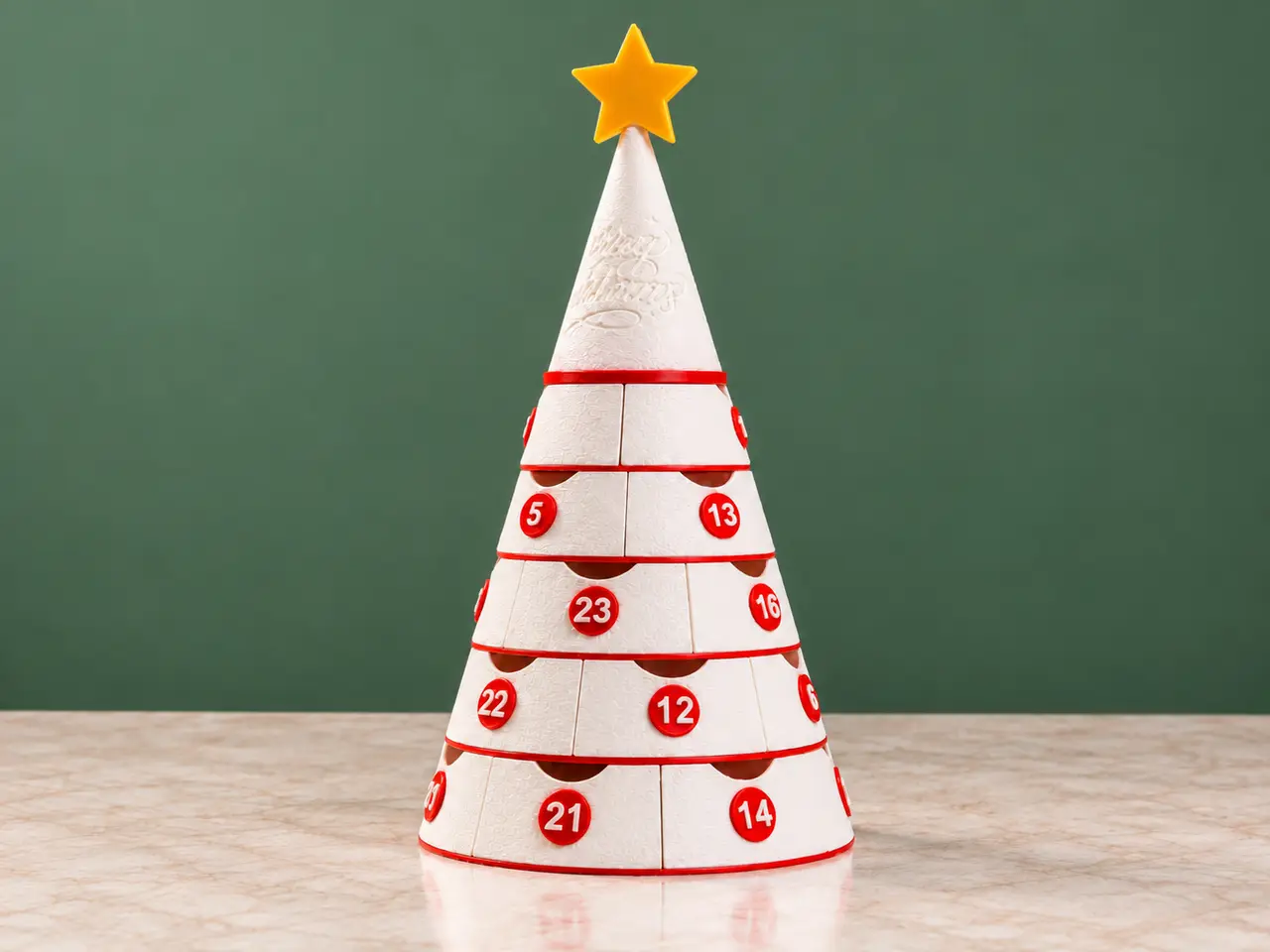 Christmas Tree Advent Calendar — modelo 3D