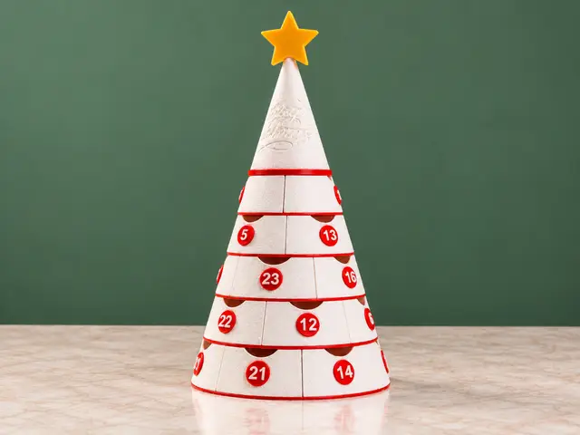 Christmas Tree Advent Calendar — modelo 3D