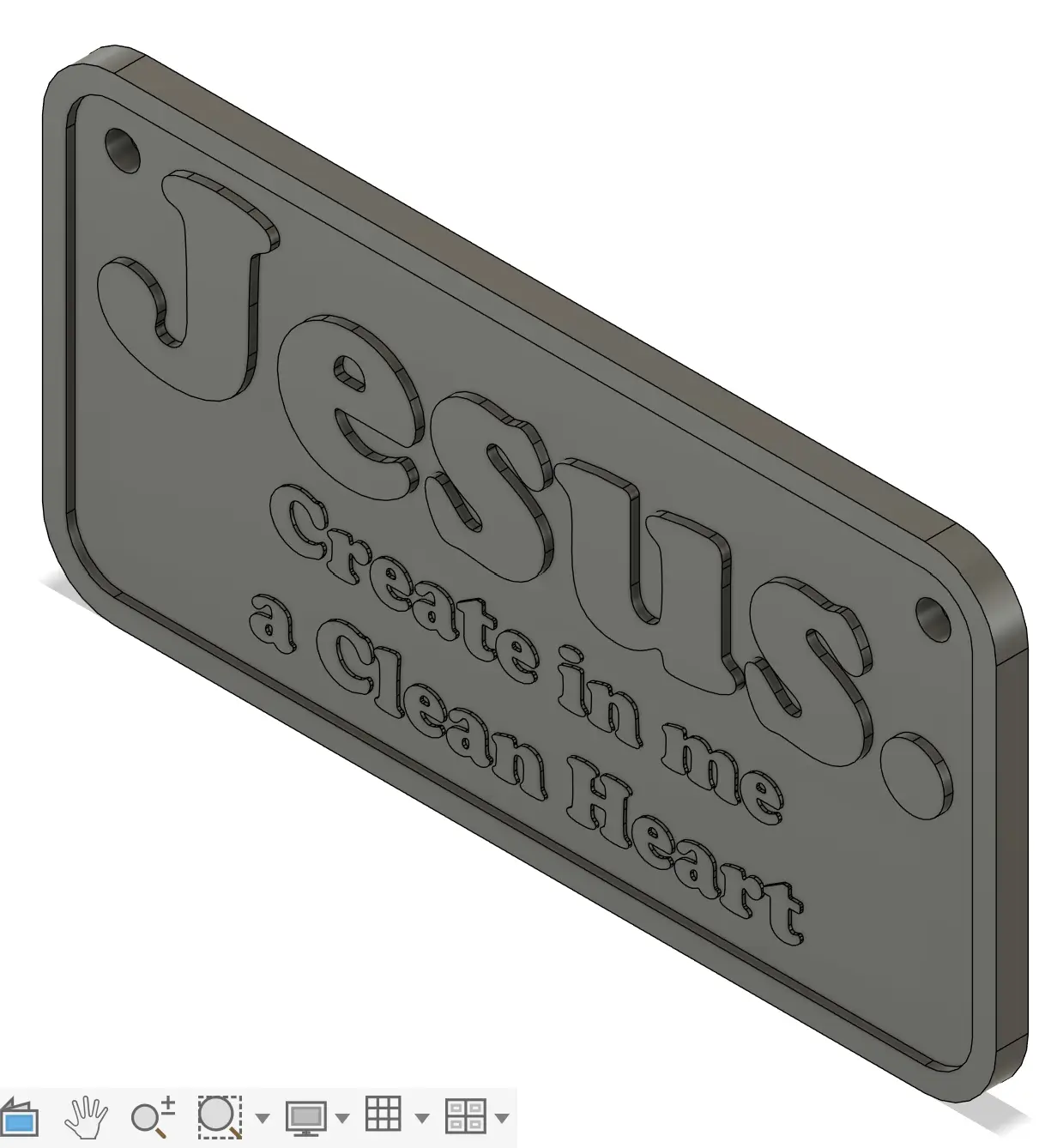 Christian Plaques — modelo 3D