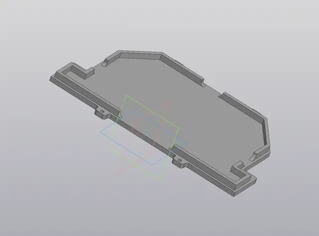 Корпус платы гироскутера для DIY проектов — modelo 3D