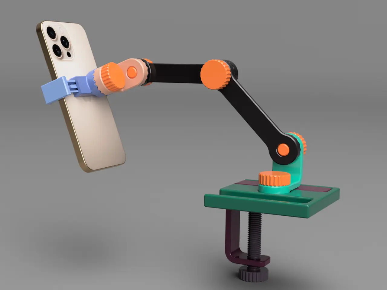 Multifunctional Arm (Phone holder) — modelo 3D