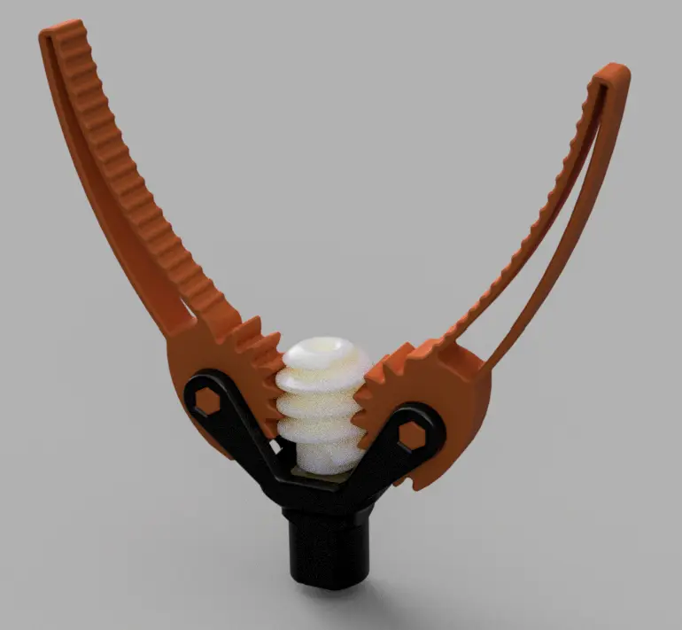 Claw for N20 Gear Motor — modelo 3D
