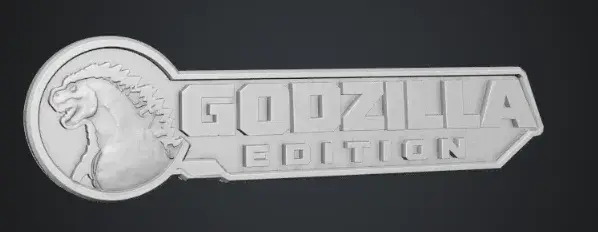 Godzilla Truck Emblem 3.0 — modelo 3D