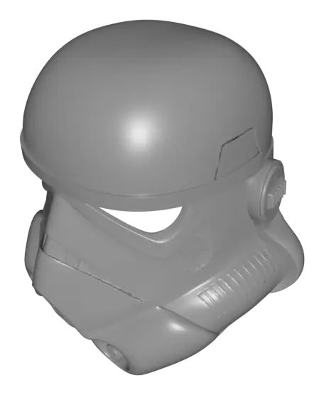 StormTrooper Helmet With Interior Details — modelo 3D