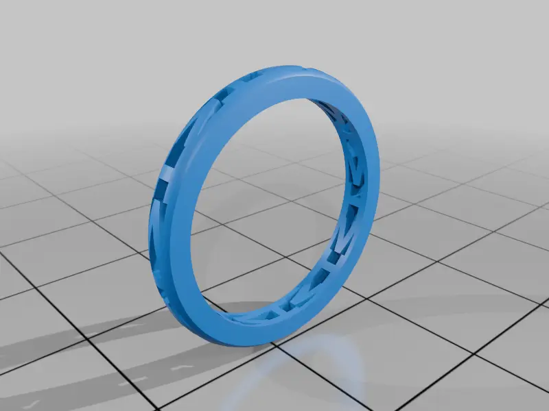 HM Ring — modelo 3D