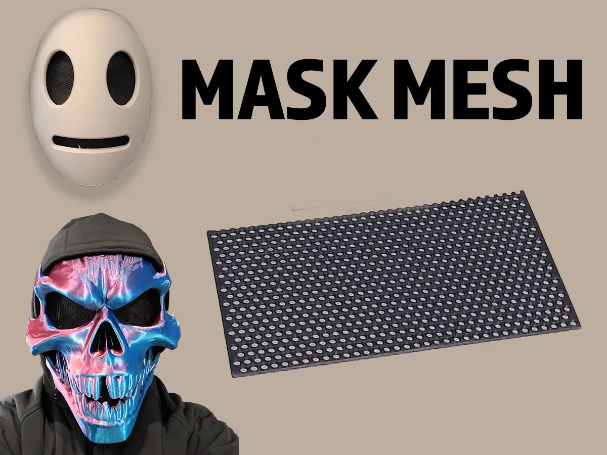 Mask Mesh for Cosplay Eyes | Hidden Vision Screen — modelo 3D
