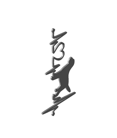 Heart Rate Dog 2D Art Frame.stl — modelo 3D