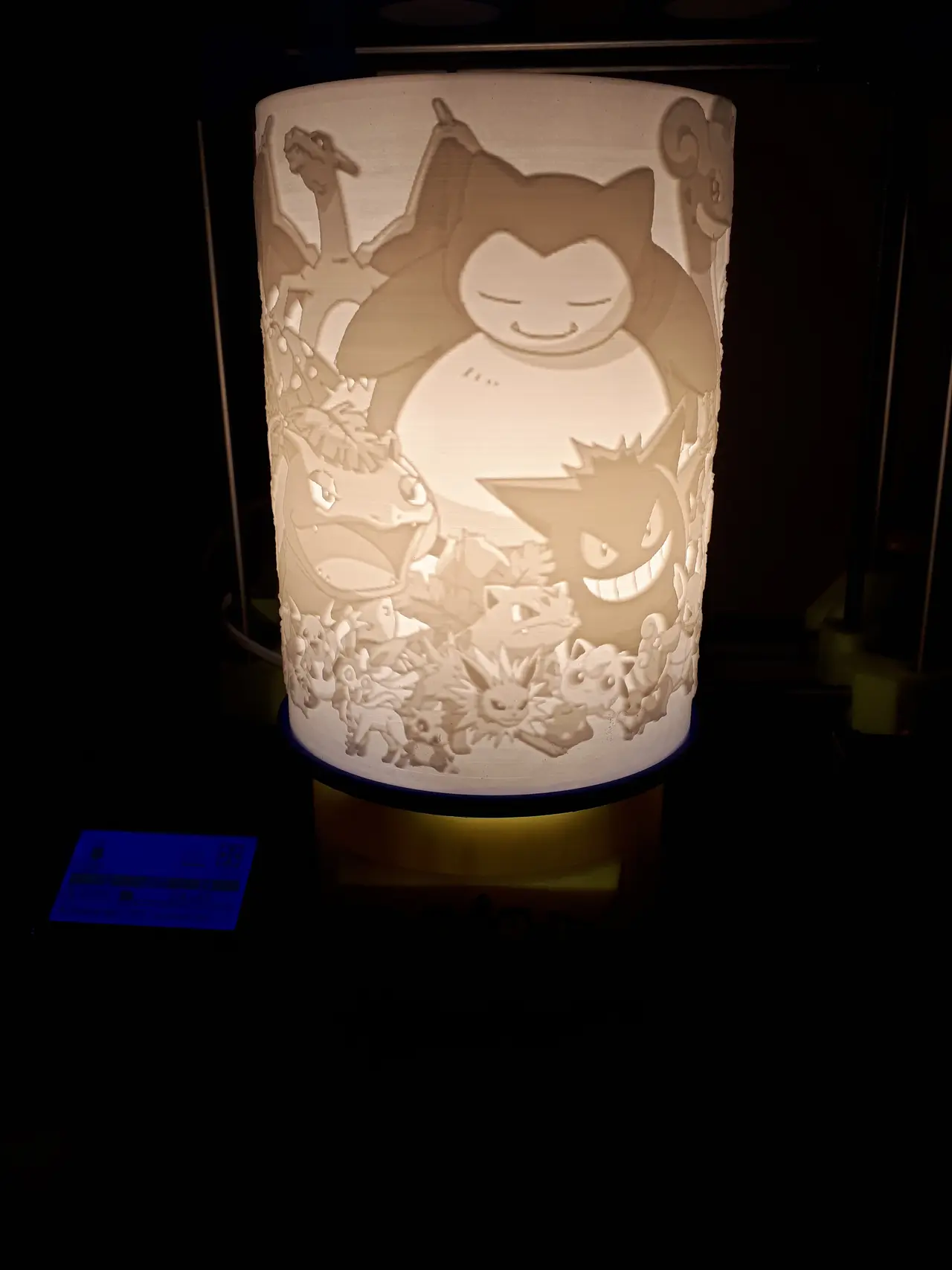 Pokemon lithophane lamp — modelo 3D