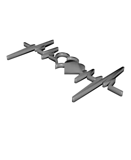 Heartbeat ornament — modelo 3D