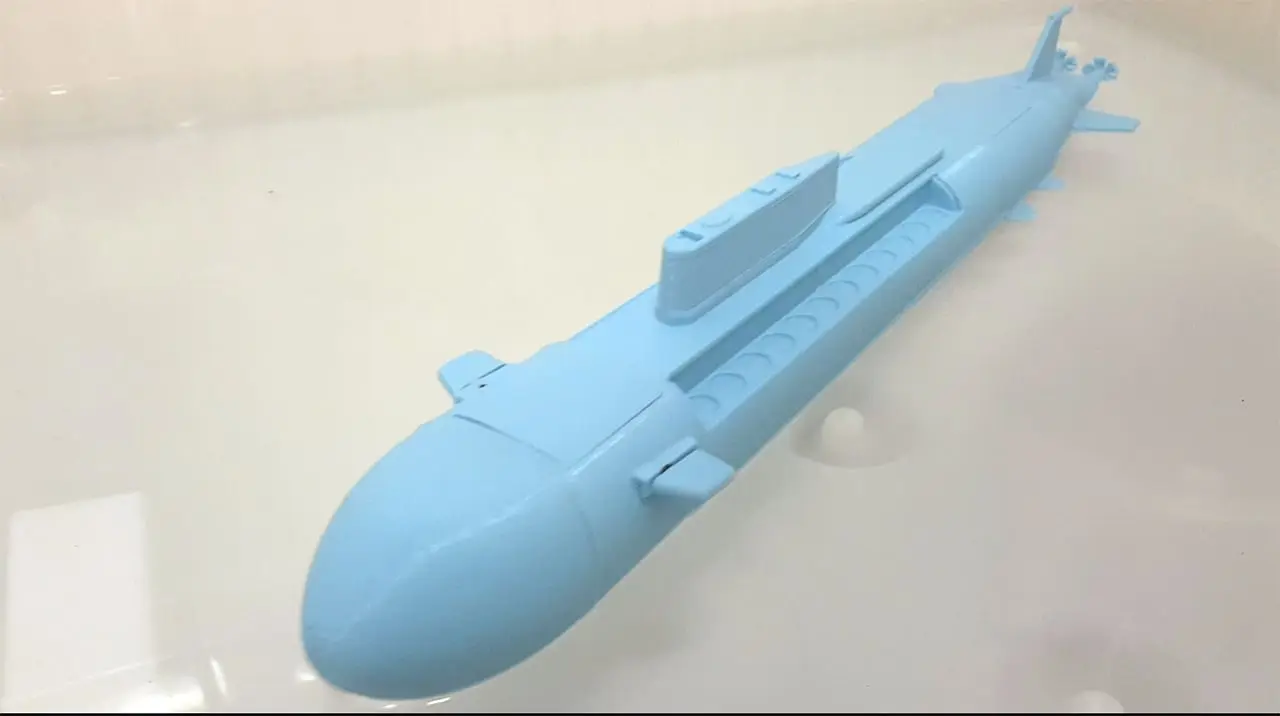 K-141 Kursk — modelo 3D