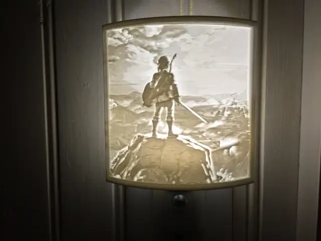 Customisable Night Light Lithophane — modelo 3D