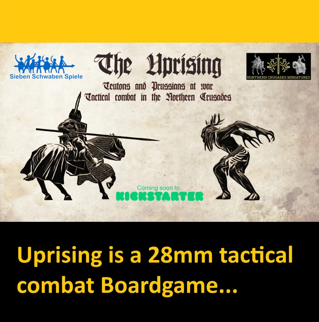 ANNOUNCEMENT - Uprising Board Game — modelo 3D