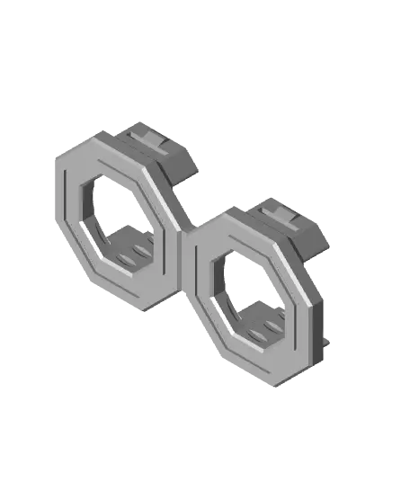 Raised Dual Snap (DS Part B) — modelo 3D