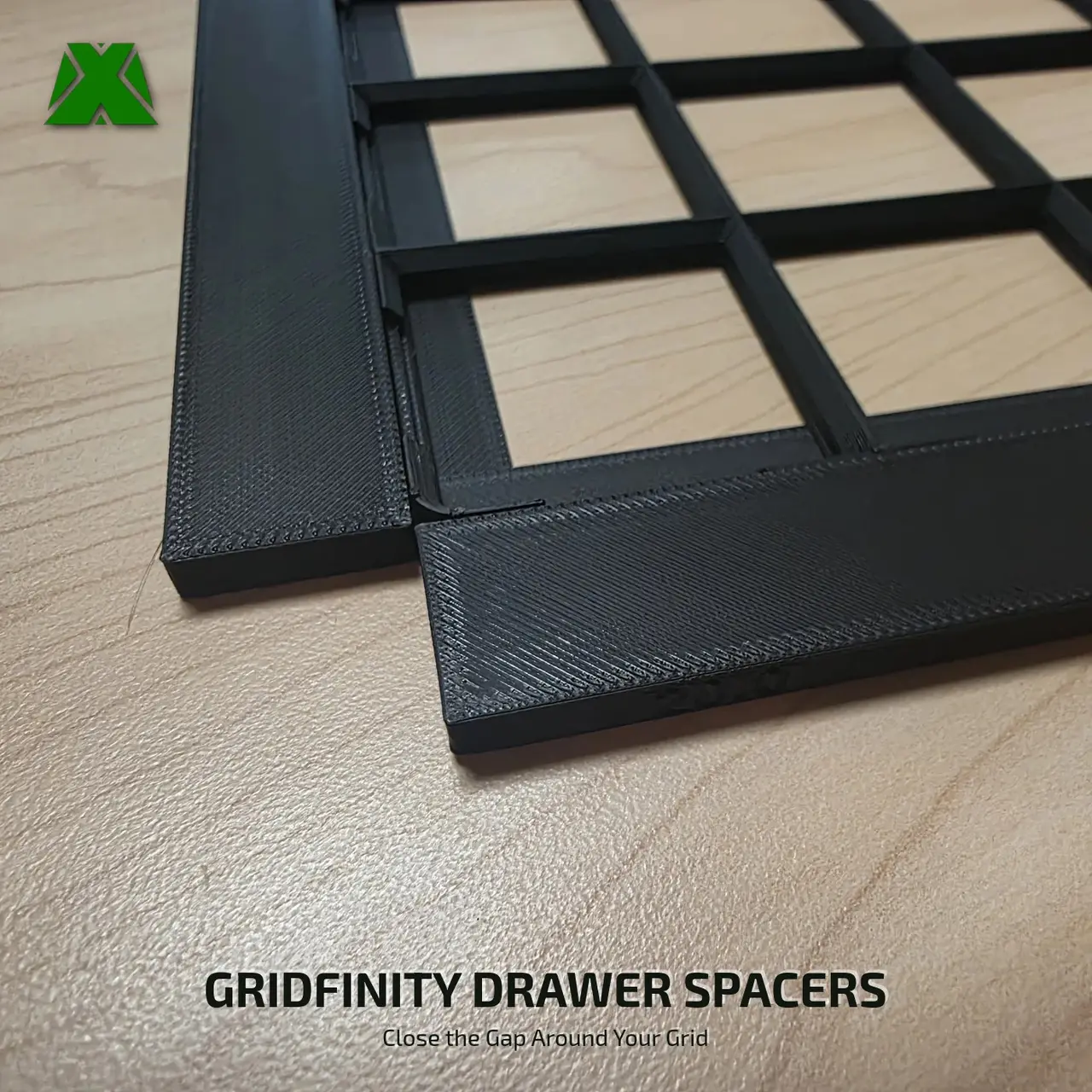 Gridfinity Custom Grid Spacers — modelo 3D