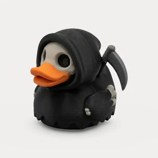 Angel of Death Rubber Duck - Horror Figurine — modelo 3D