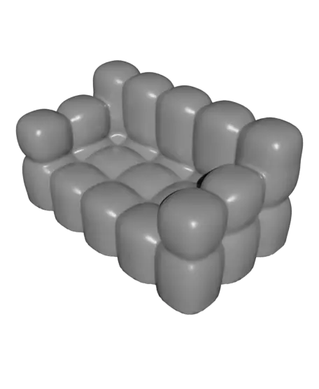 DaveMakes Modular Building Set – Bed and Furniture — modelo 3D