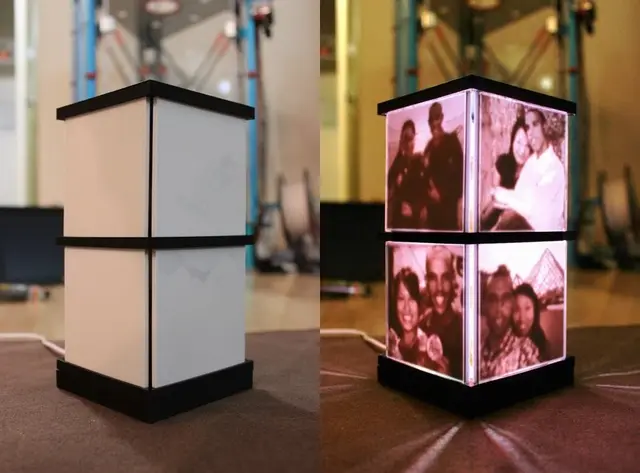 Lithophane Lamp [NO "HIDDEN" PAPER!] — modelo 3D