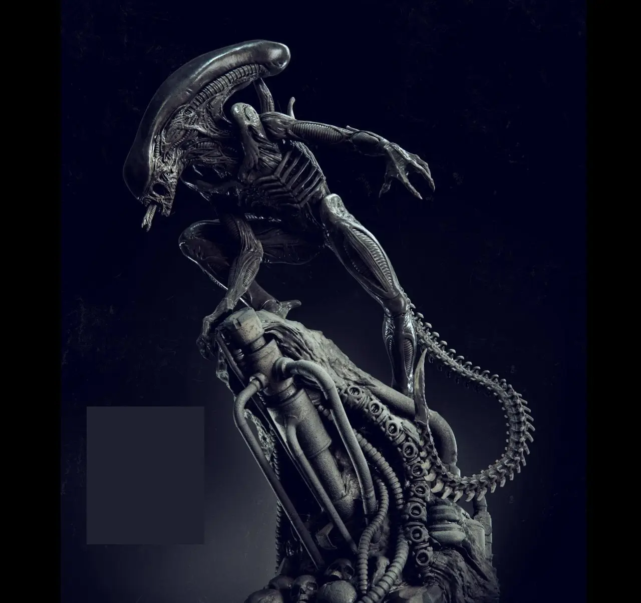 Alien — modelo 3D
