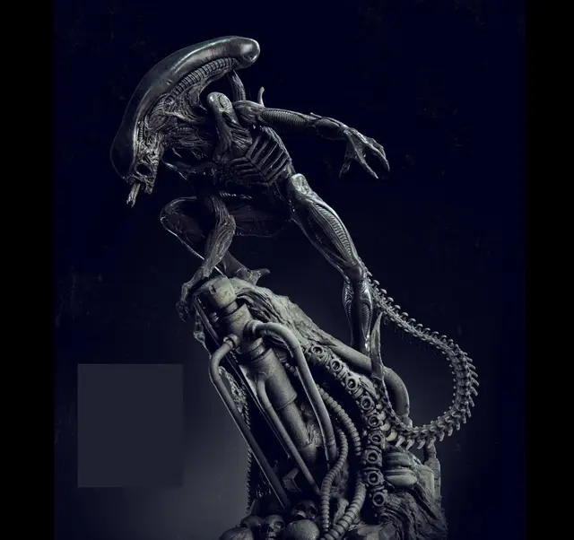 Alien — modelo 3D