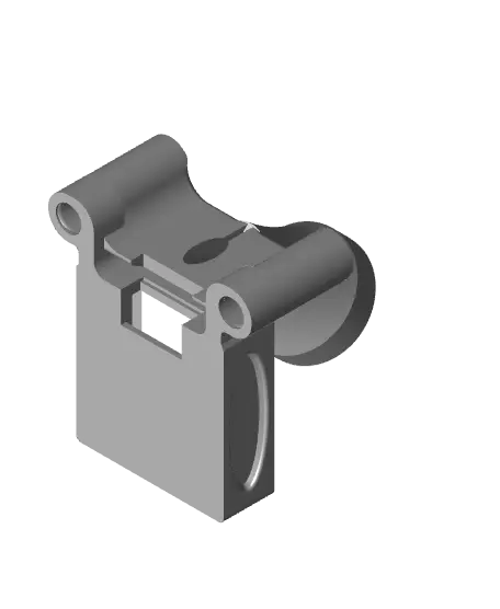 AOS 5 O3 DJI Antenna Mount + Foxeer GPS Mount — modelo 3D
