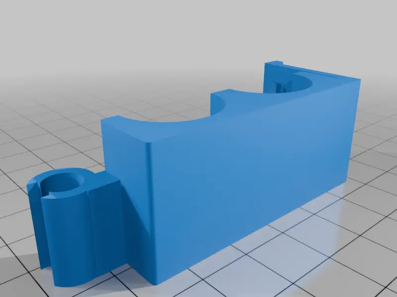 Fishing Rod Transport Clip — modelo 3D