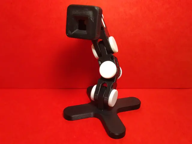 Articulating Desk Stand for Raspberry Pi Camera — modelo 3D