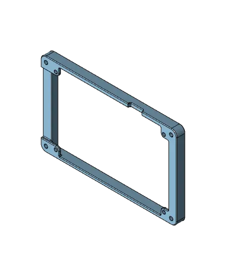 Creality Ender 7 - Waveshare 4.3" LCD Mount — modelo 3D