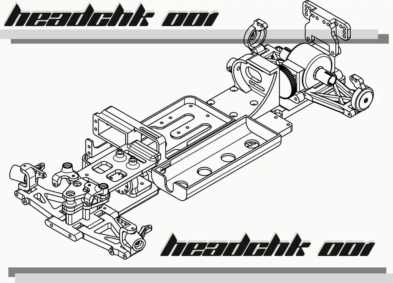 HEADCHK 001 — modelo 3D