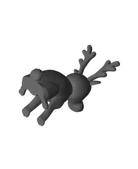 Rudolph the Red Nose SNOWDOG - MMU — modelo 3D