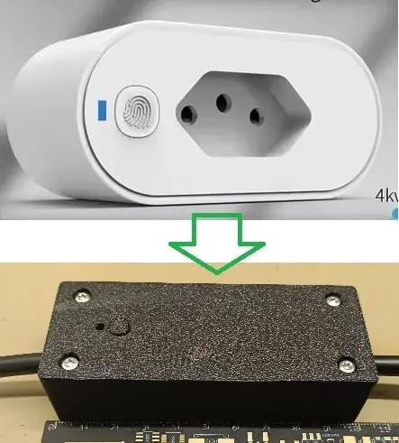 Low Cost DIY Power-Meter and Switch Zigbee or WiFi — modelo 3D