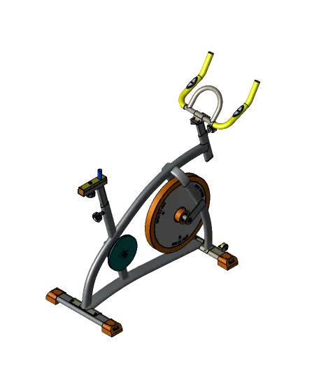 Spinning bike. — modelo 3D