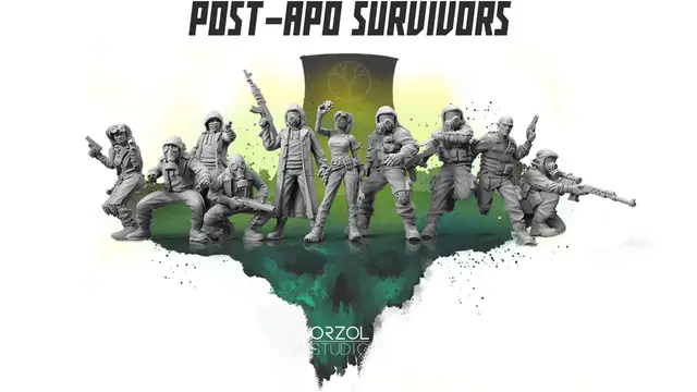 Post apocalyptic Stalker FREEBIE — modelo 3D