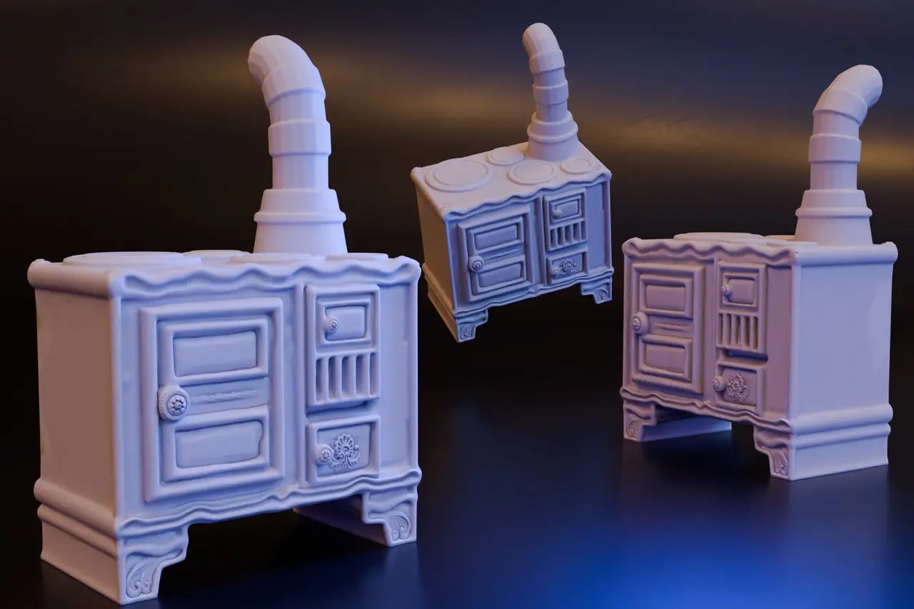 Simple Oven (DND / TTRPG) — modelo 3D